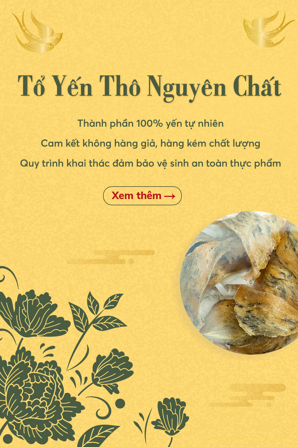 tổ yến thô yến ngọc